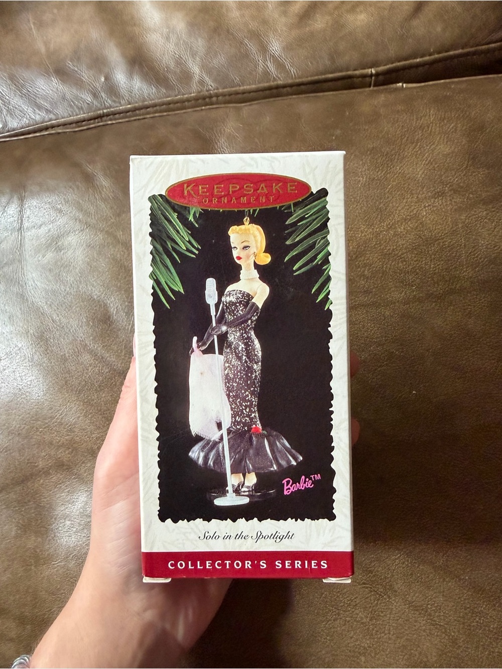 Vintage 1995 Hallmark Keepsake Barbie Ornament "Solo In The Spotlight" NEW